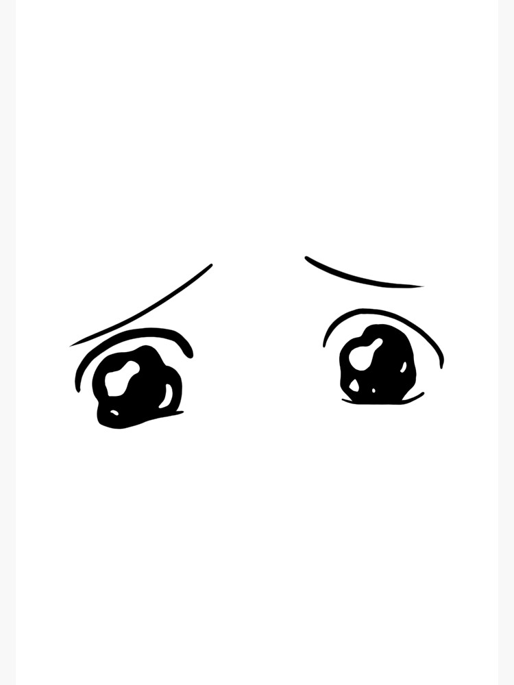 How To Draw Sad Anime Eyes : r/goodanimemes