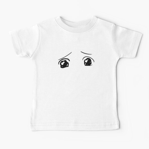 Crying Anime Eyes Baby T-Shirt