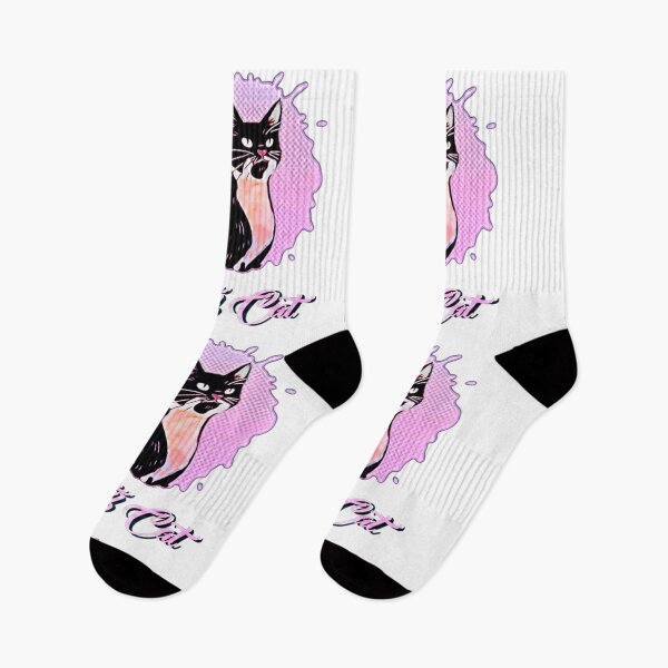Item preview, Curious Kitty Cat Design designed and sold by Pretty-Bird.