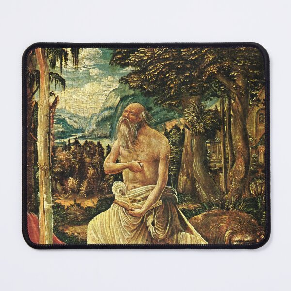 Item preview, Penitent Hieronymus (Altdorfer) designed and sold by ArtHistorical.