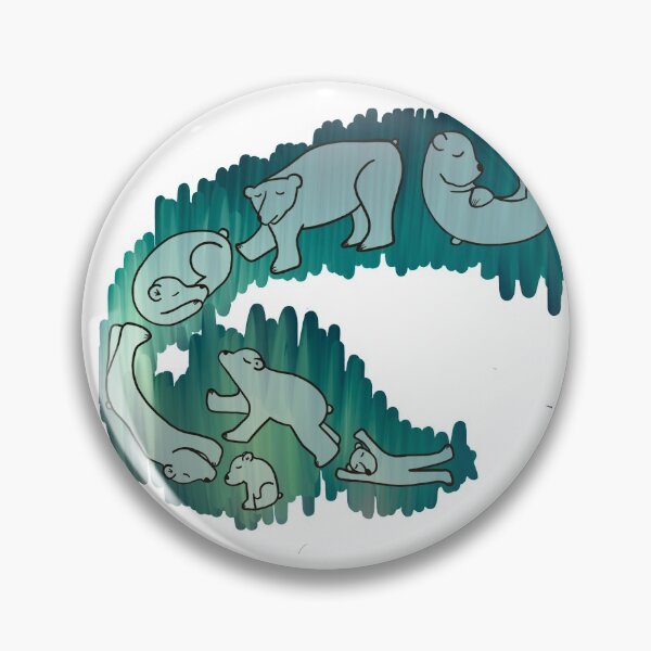 Item preview, Aurora of Polar Bears designed and sold by DawnStair.