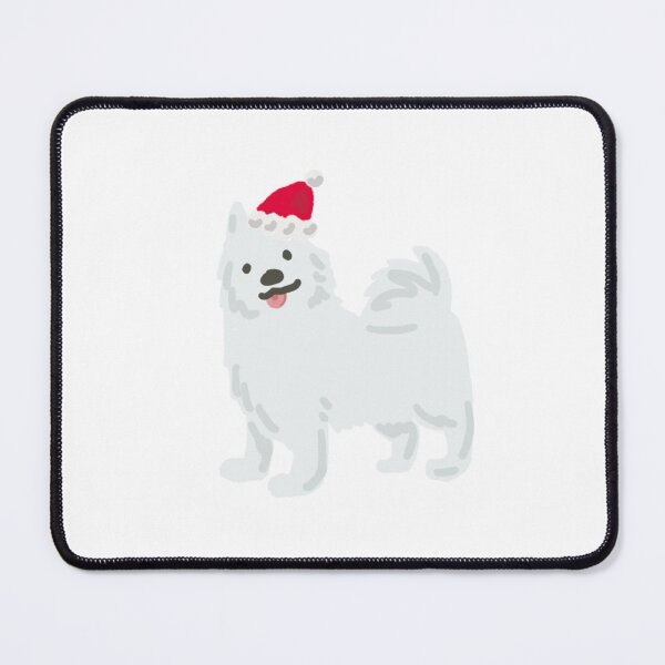 Item preview, Santa Hat Samoyed Standing designed and sold by PenguinApproved.