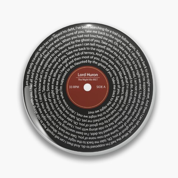 Item preview, Lord Huron The Night We Met music vinyl record designed and sold by Hithang.