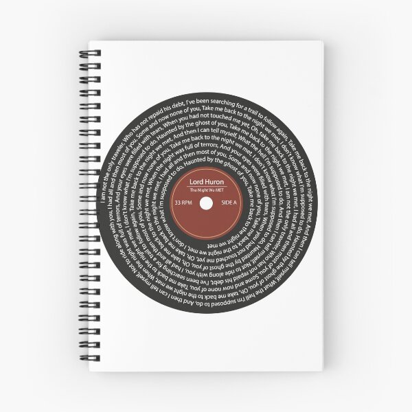 Item preview, Lord Huron The Night We Met music vinyl record designed and sold by Hithang.