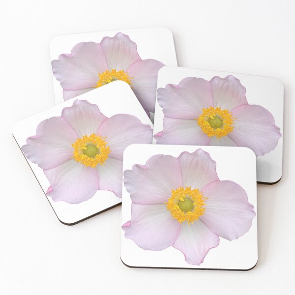 Item preview, Pink Anemone Flower Still Life Floral Photography designed and sold by CottoVerdi.