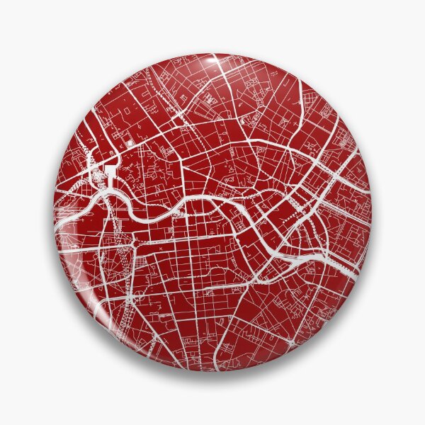 Item preview, Berlin, Germany, City Map - Red designed and sold by helloadventure.