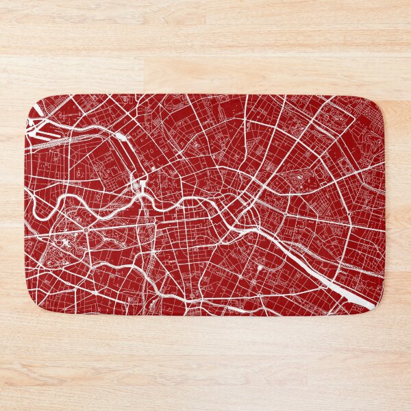 Item preview, Berlin, Germany, City Map - Red designed and sold by helloadventure.