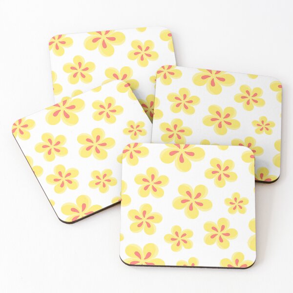 Aperçu de l'œuvre Motif de fleurs jaunes créée et vendue par Lisa Thomas.
