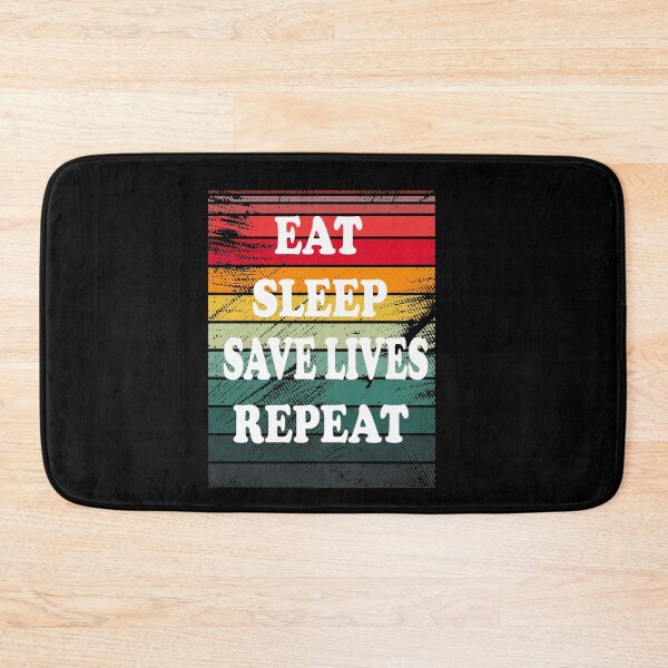 Item preview, Eat sleep save lives repeat, keep calm and save lives, nurse,  designed and sold by oufa.