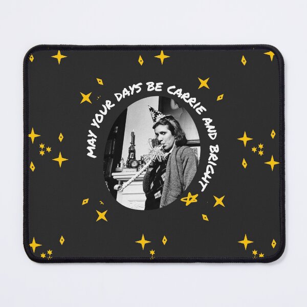 Item preview, May your days be Carrie (Fisher) and Bright designed and sold by InkThinkArt.