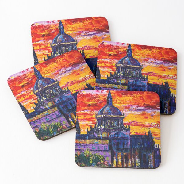 Item preview, Madrid. Almudena Cathedral at sunset designed and sold by Natalia_Shchip.
