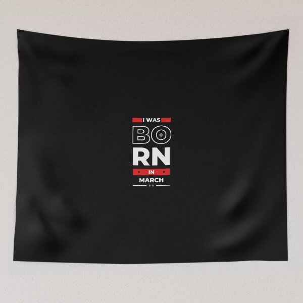 Item preview, Born in March designed and sold by westenfield.