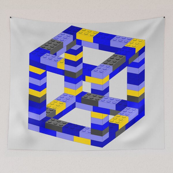 Item preview, Impossible Cube Bricks Blue Version designed and sold by TingesOfPzazz.