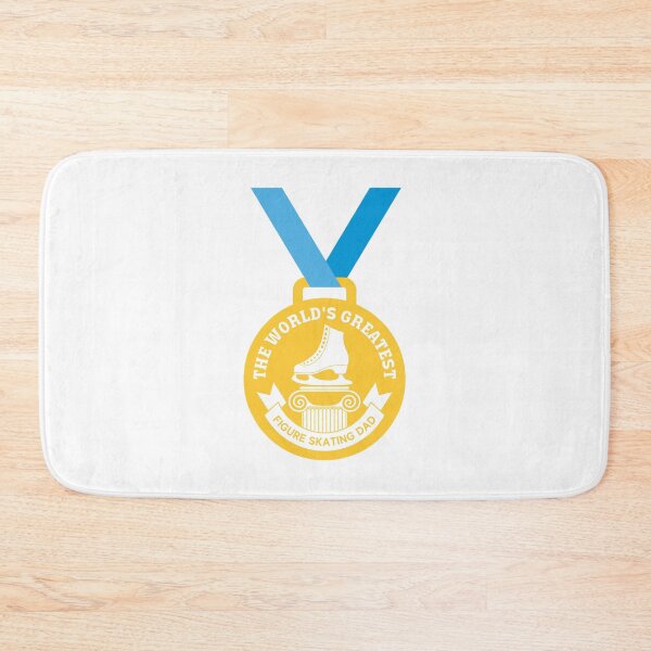 Item preview, The World’s Greatest Figure Skating Dad Gold Medal designed and sold by TripleTriple.