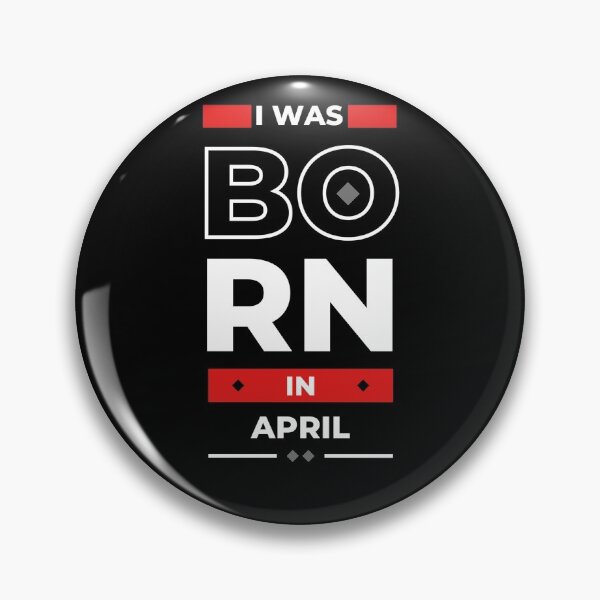 Item preview, Born In April designed and sold by westenfield.