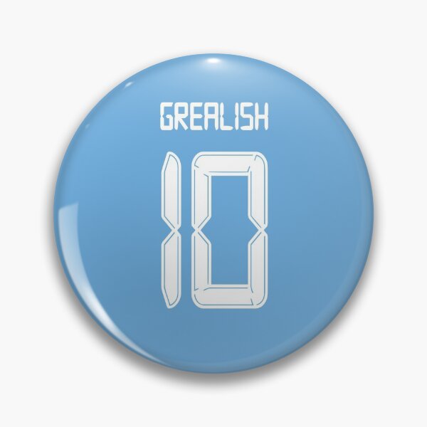 Item preview, Jack Grealish Man City 10 shirt designed and sold by Alimator.