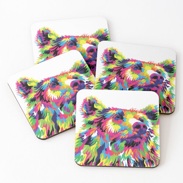 Item preview, Colorful bear designed and sold by kapiks.