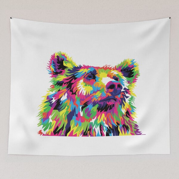 Item preview, Colorful bear designed and sold by kapiks.