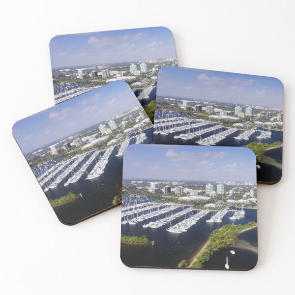 Item preview, Dinner Key Marina and City Hall, Miami, Florida, USA designed and sold by Kasia Design.
