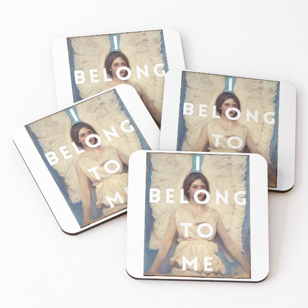 Item preview, I Belong To Me - Angel - Quote designed and sold by PoesyInPrint.