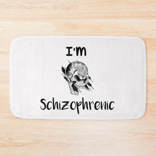 Item preview, Im schizophrenic unisex funny masks.  designed and sold by Sloyar.