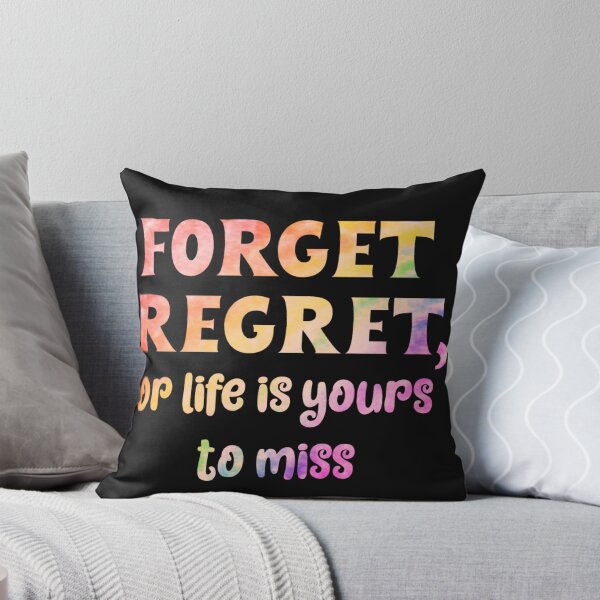 Item preview, Forget Regret  designed and sold by Becky-Marie.