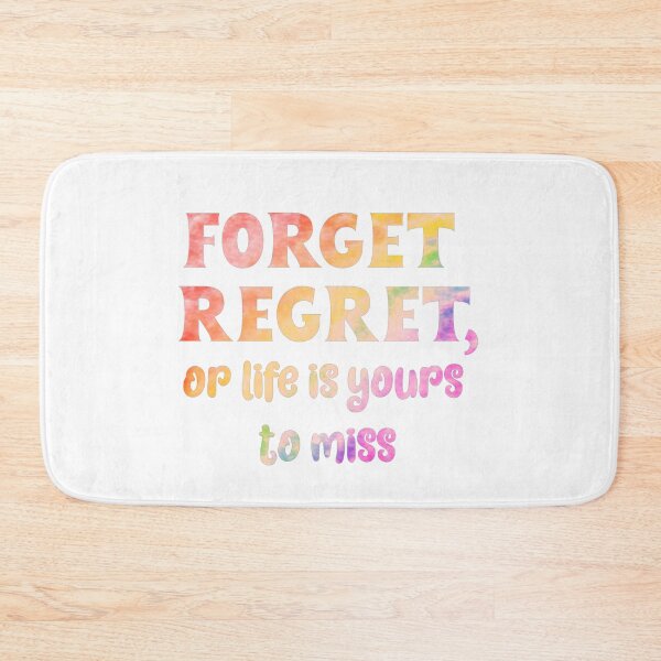 Item preview, Forget Regret  designed and sold by Becky-Marie.