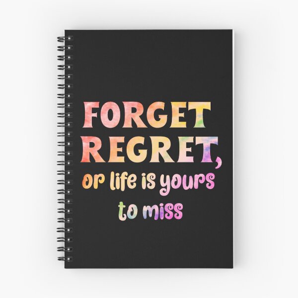 Item preview, Forget Regret  designed and sold by Becky-Marie.