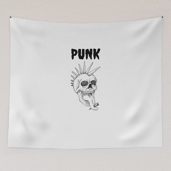 Item preview, Punk Rock Skull designed and sold by mrkedi123.
