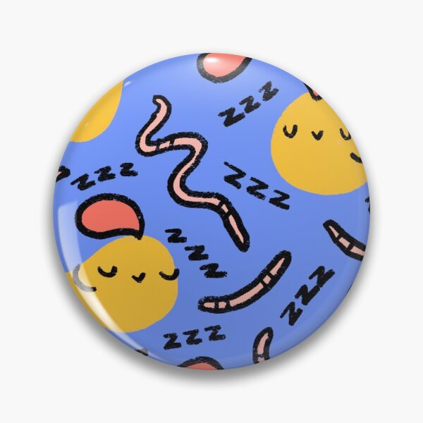 Item preview, Sleepy Birds & Worms designed and sold by ChunkyLinesArt.