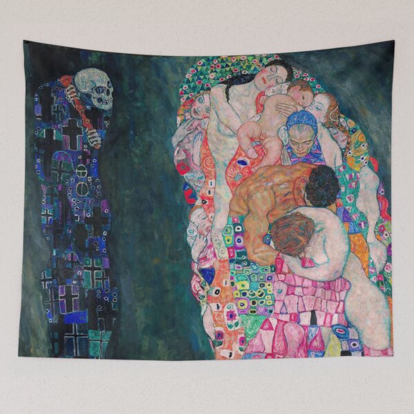 Item preview, Death and Life Gustav Klimt designed and sold by VintageArchive.