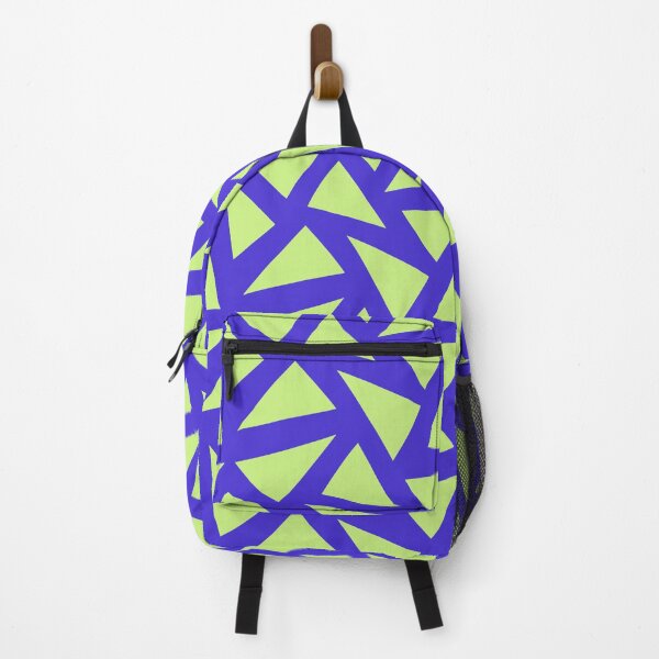 Item preview, Broken Shards in Lime Green and Electric Blue designed and sold by NECHSTORE.