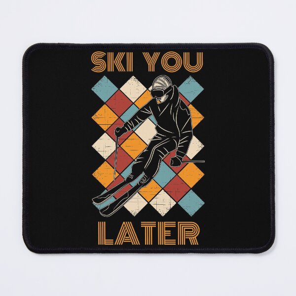 Item preview, Ski You Later. Great Vintage Gift Idea for Ski Lover designed and sold by Kipcio.