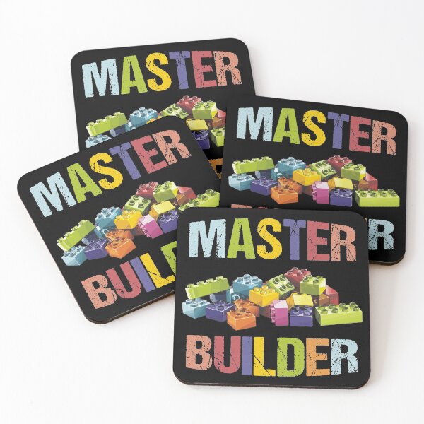 Item preview, Master Builder Funny Saying Block Building designed and sold by Jmack40.