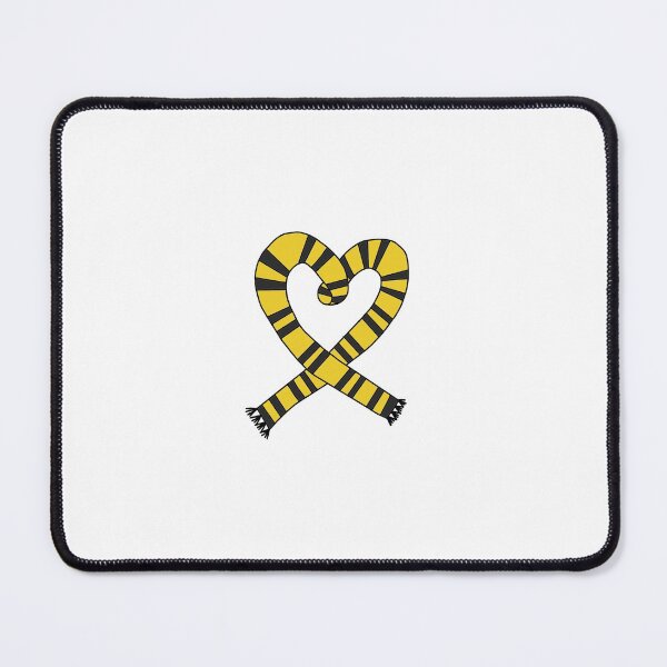 Item preview, Black & Gold Heart Scarf (Updated) designed and sold by ButterflyBook1.