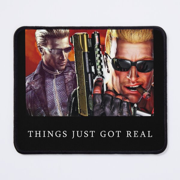 Item preview, Duke Nukem & Albert Wesker designed and sold by MammothTank.