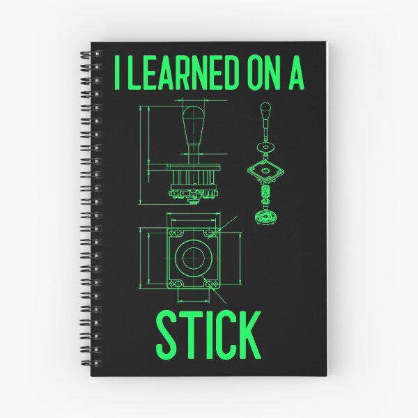Item preview, I Learned On A Stick - Retro Video Gamer designed and sold by Rad-State.