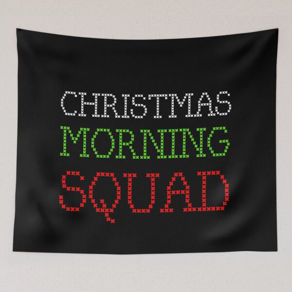 Item preview, Christmas Morning Squad designed and sold by blueprint198686.