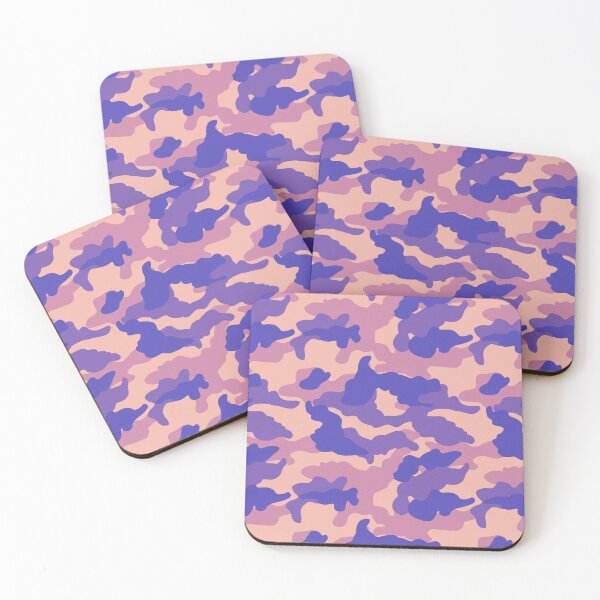 Aperçu de l'œuvre Modèle sans couture violet camo français créée et vendue par TheMajesticGoat.
