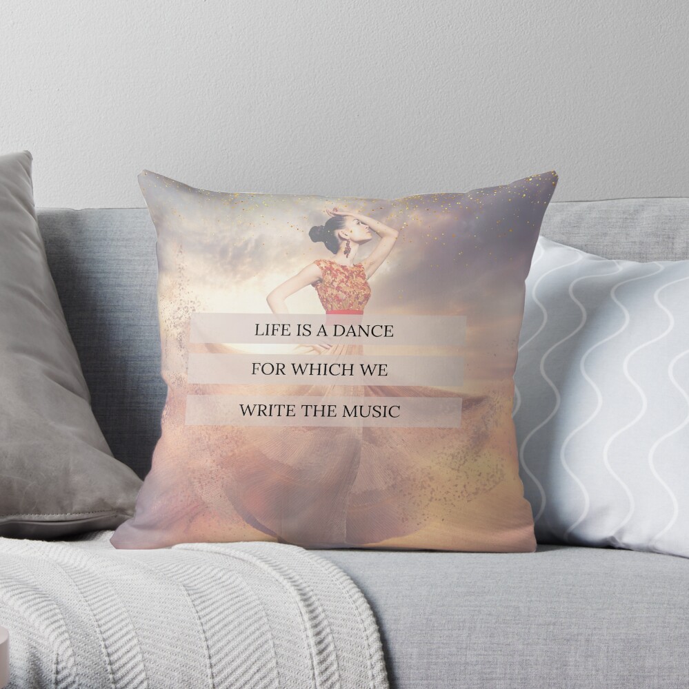 Item preview, Throw Pillow designed and sold by embodiedg.