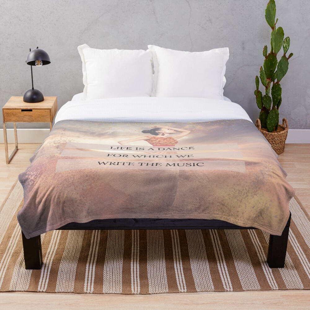 Item preview, Throw Blanket designed and sold by embodiedg.
