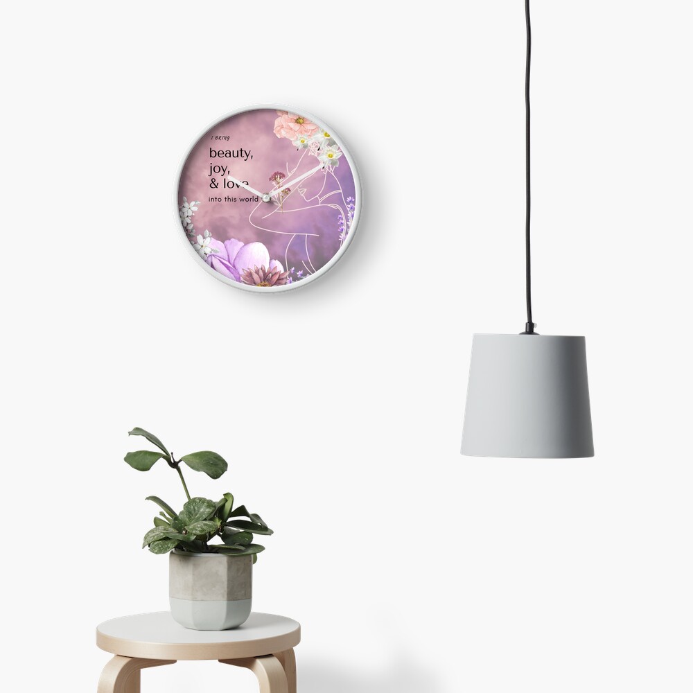 Item preview, Clock designed and sold by embodiedg.