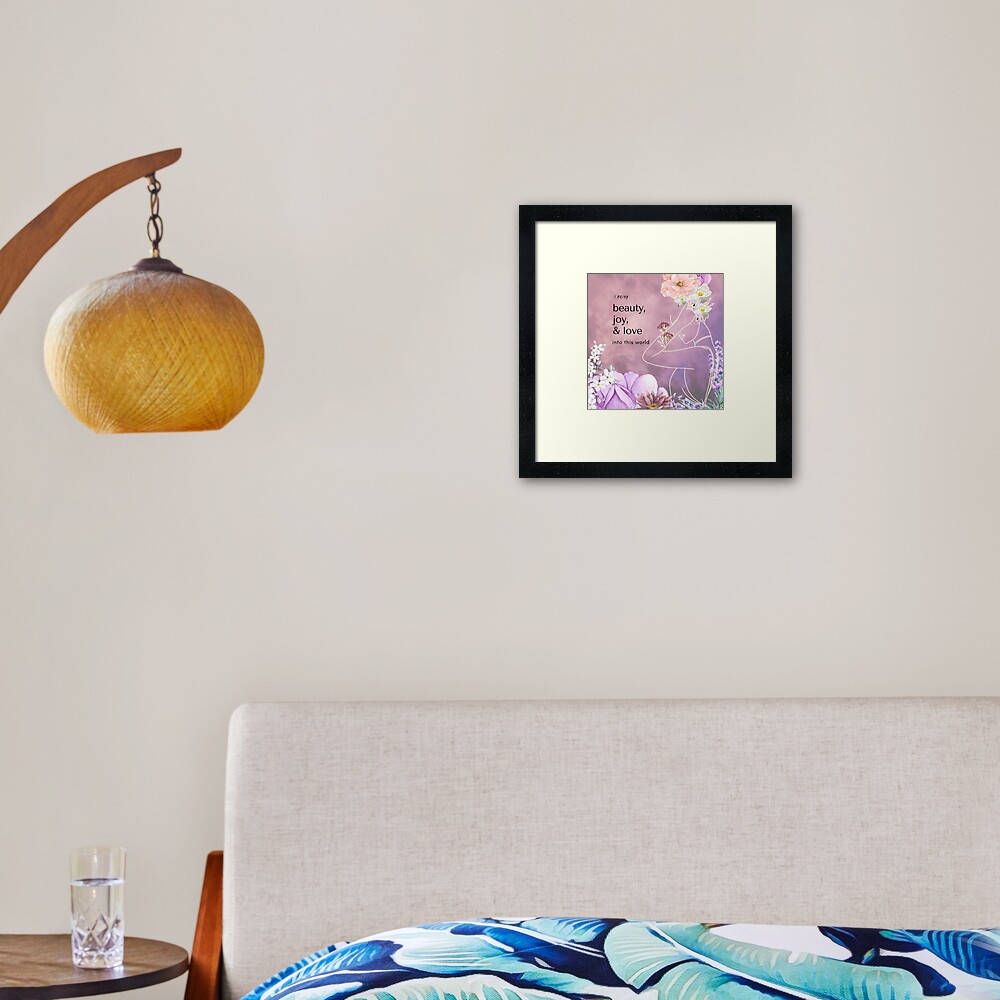 Item preview, Framed Art Print designed and sold by embodiedg.