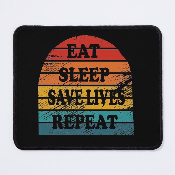 Item preview, Eat sleep save lives repeat, keep calm and save lives, nurse,  designed and sold by oufa.
