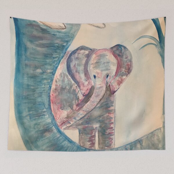 Item preview,  An Elephant Mothers Love designed and sold by Juliejart.