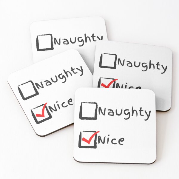 Item preview, Nice List Christmas Design designed and sold by Pun Intended.