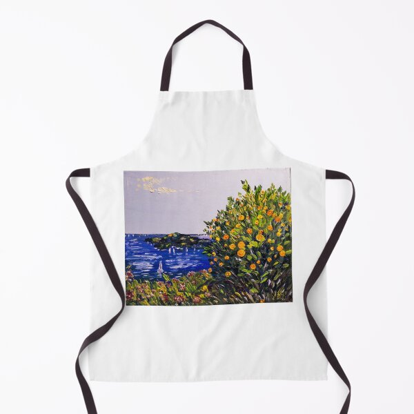 Item preview, Seascape with tangerine tree designed and sold by Natalia_Shchip.