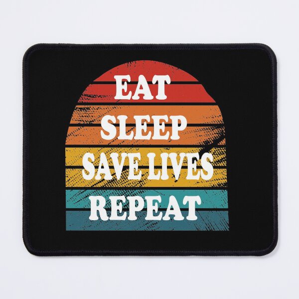 Item preview, Eat sleep save lives repeat, keep calm and save lives, nurse,  designed and sold by oufa.