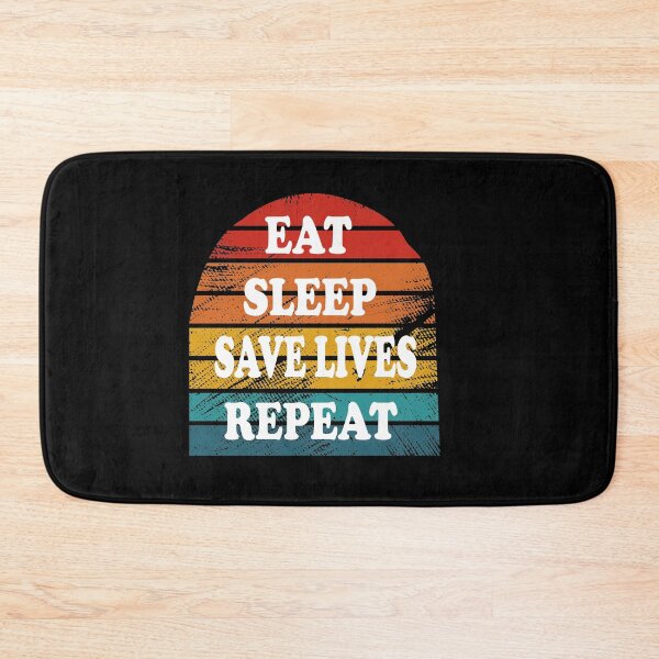 Item preview, Eat sleep save lives repeat, keep calm and save lives, nurse,  designed and sold by oufa.