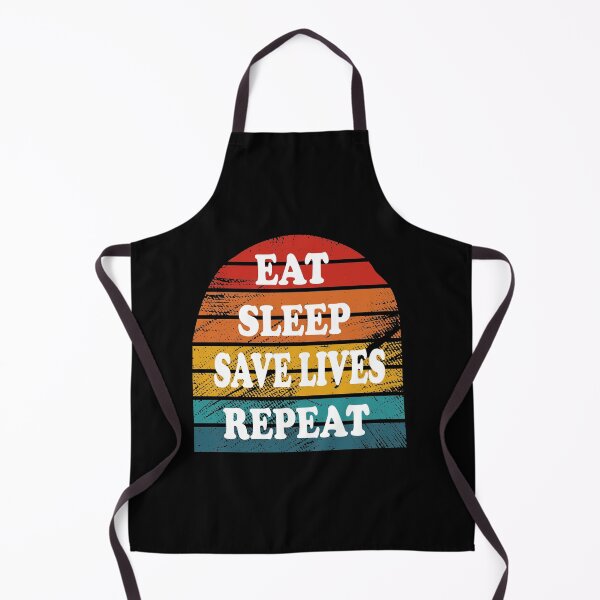 Item preview, Eat sleep save lives repeat, keep calm and save lives, nurse, designed and sold by oufa.